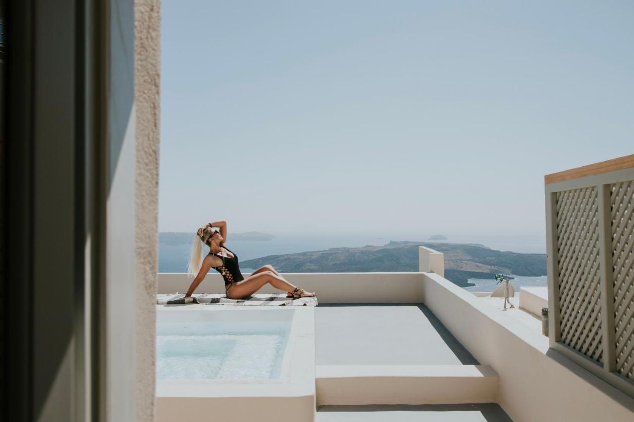 Caldera Cliff Illusion Aparthotel Fira  Exterior photo