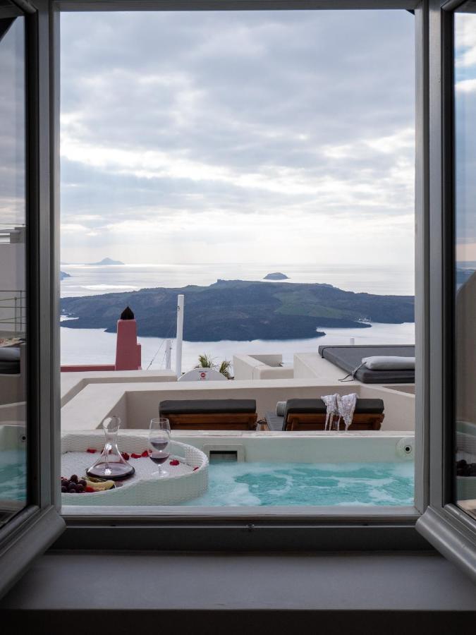 Caldera Cliff Illusion Aparthotel Fira  Exterior photo