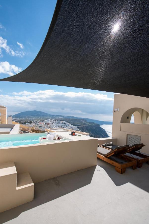 Caldera Cliff Illusion Aparthotel Fira  Exterior photo
