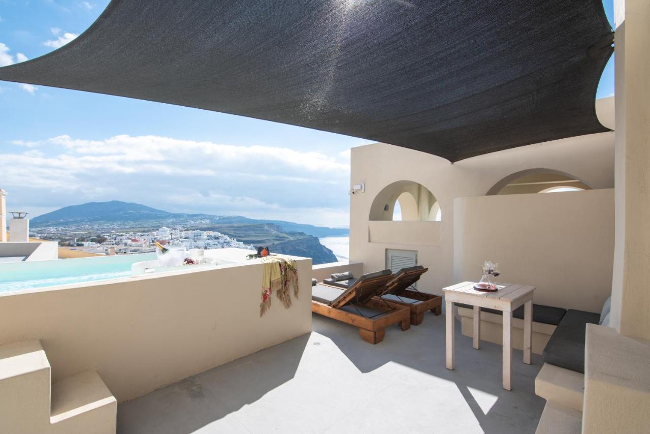 Caldera Cliff Illusion Aparthotel Fira  Exterior photo