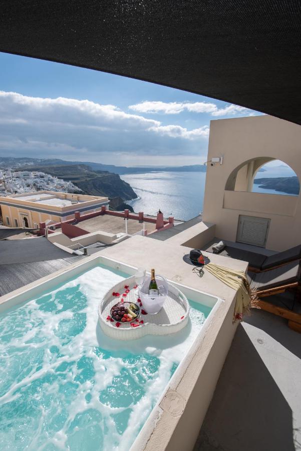 Caldera Cliff Illusion Aparthotel Fira  Exterior photo