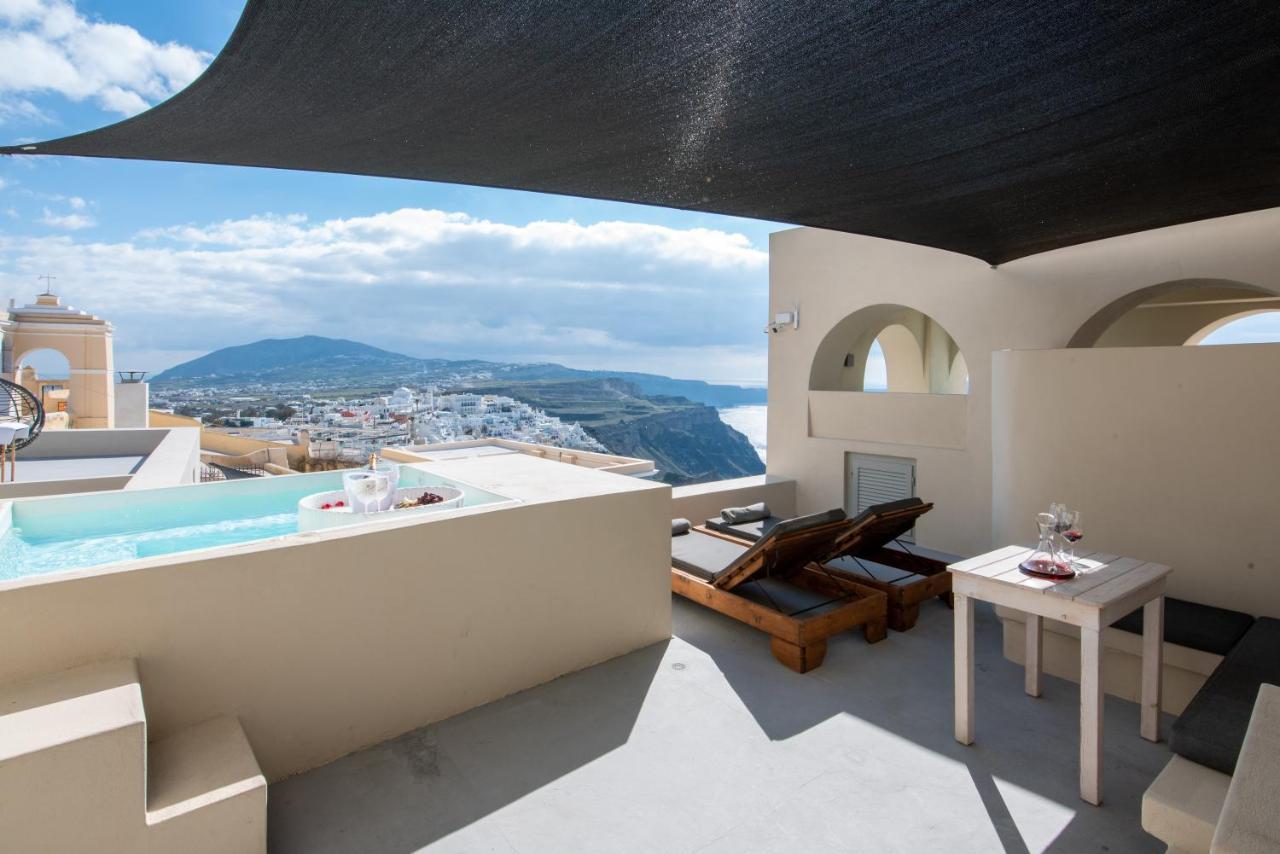 Caldera Cliff Illusion Aparthotel Fira  Exterior photo