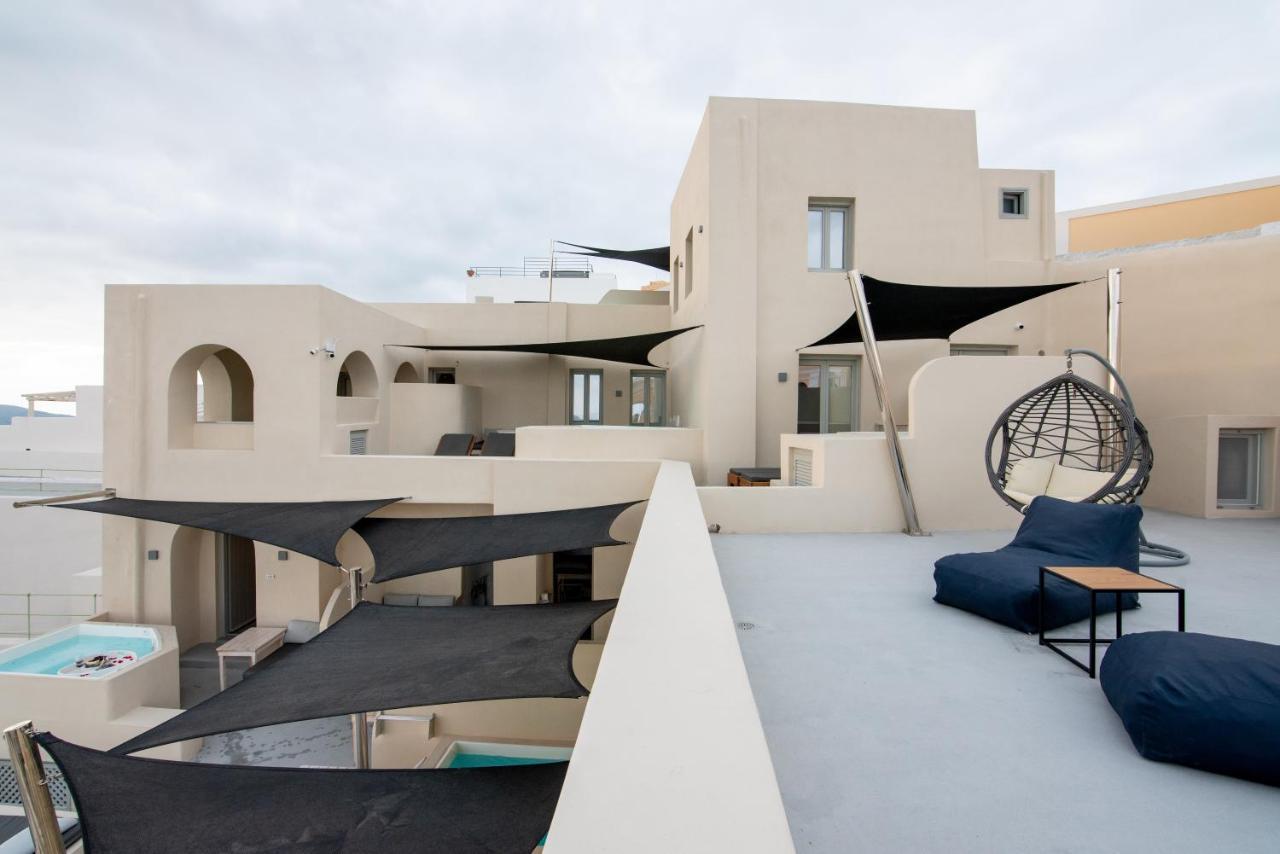 Caldera Cliff Illusion Aparthotel Fira  Exterior photo