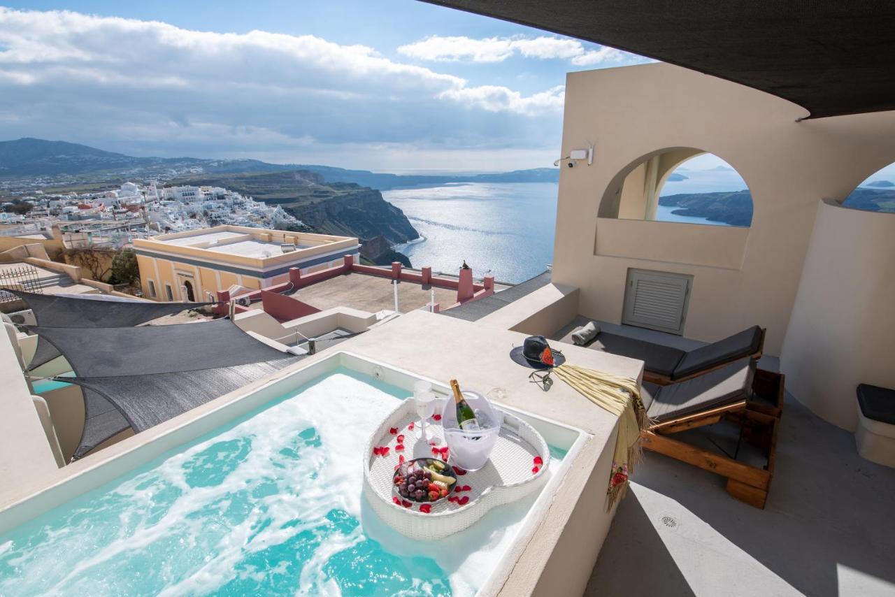 Caldera Cliff Illusion Aparthotel Fira  Exterior photo