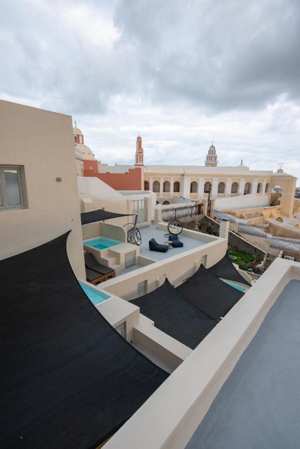 Caldera Cliff Illusion Aparthotel Fira  Exterior photo
