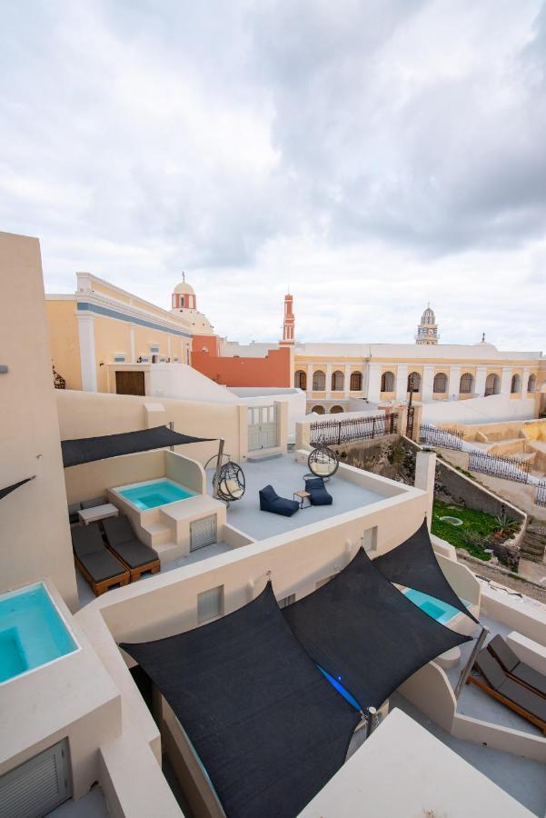 Caldera Cliff Illusion Aparthotel Fira  Exterior photo