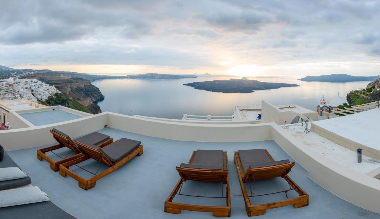 Caldera Cliff Illusion Aparthotel Fira  Exterior photo