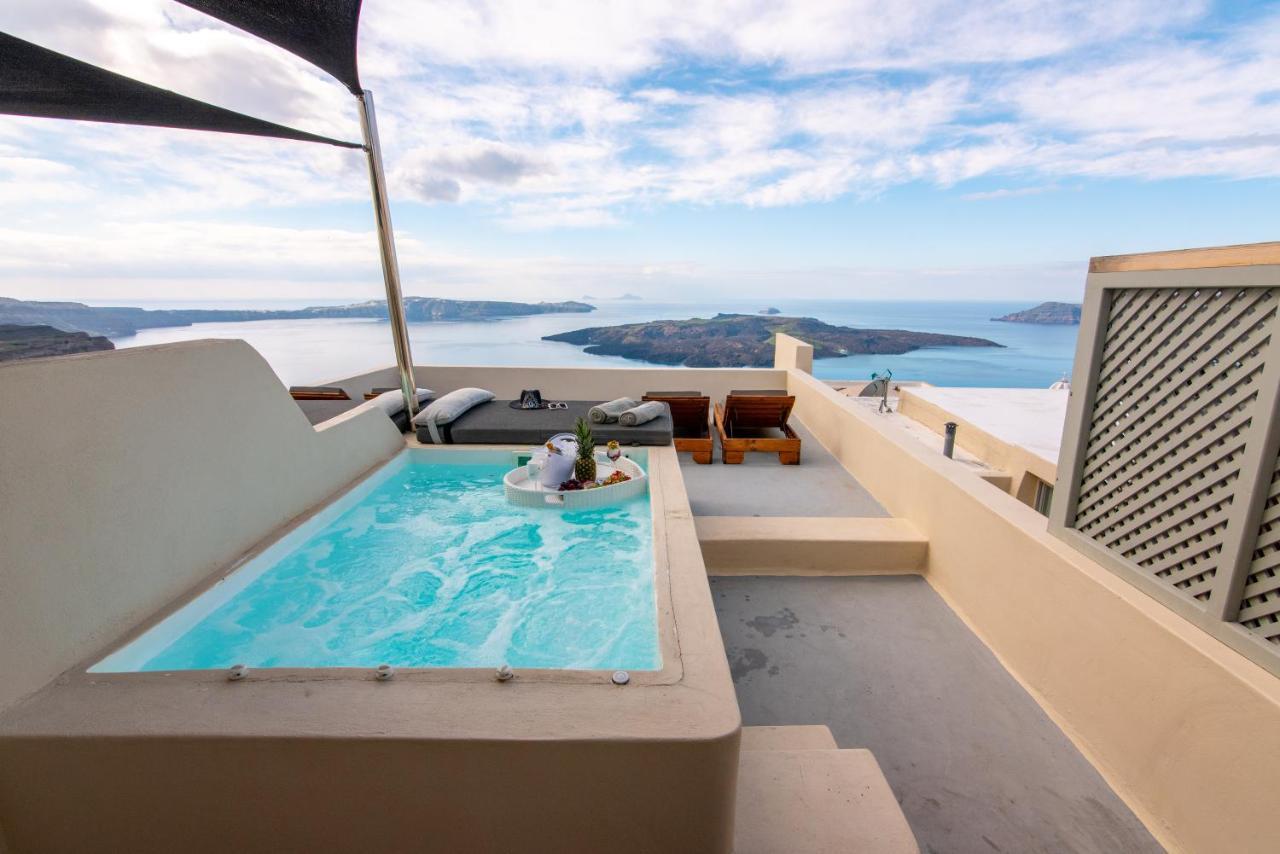 Caldera Cliff Illusion Aparthotel Fira  Exterior photo